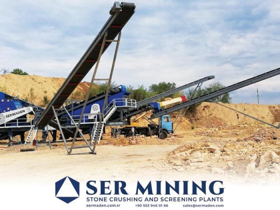 移動式衝撃破砕プラント