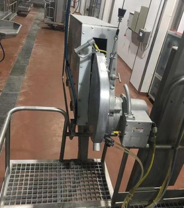 热销带式劈裂锯消毒牛屠宰线 牛屠宰机用于屠宰场机械