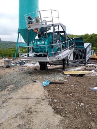 移動式コンクリートバッチングプラント