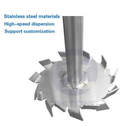 ZT 型高剪切气动升降式混合器分散机,可在实验室移动,用于洗发水 皂液 洗涤剂 化学品