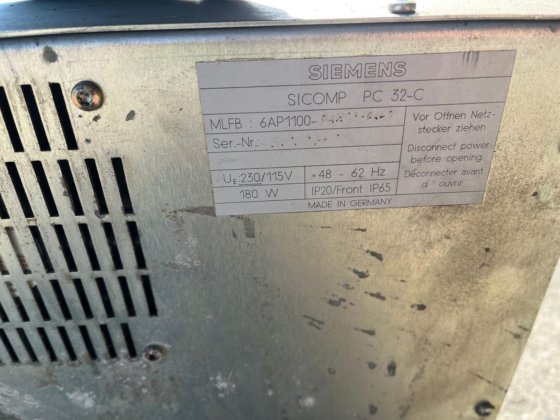 Siemens Sicomp Pc 32-C Operator
