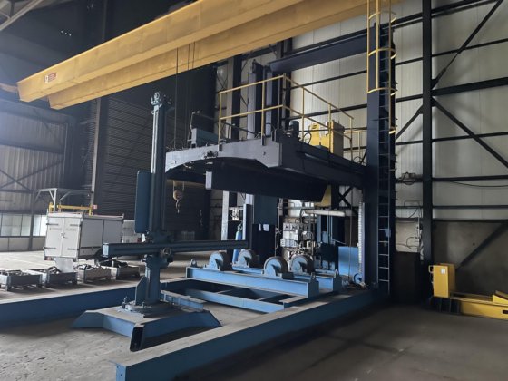 Bode welding crane