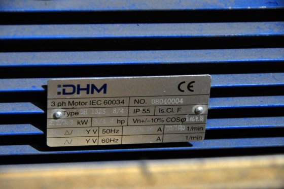 Pinacho motor 3,3 kW