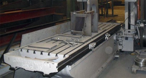 Moving Table T-slots