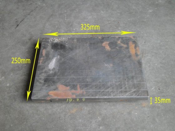 Cast iron surface plates