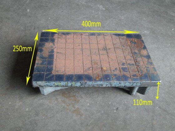 Cast iron surface plates