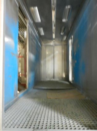 Eisenmann manual powdercoat unit