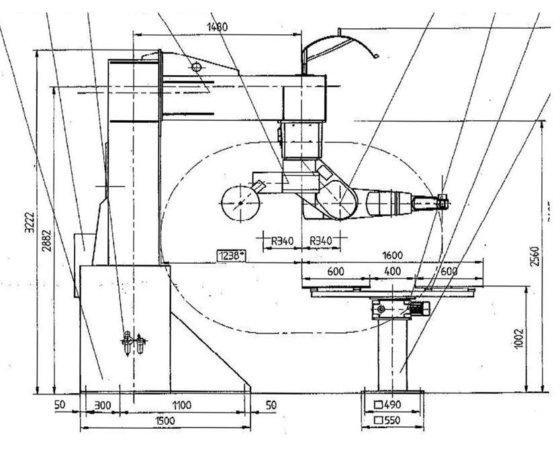 IGM Limat RT-280-6 welding robot