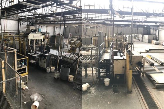 Siempelkamp panel press 470 ton