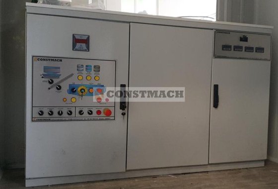 Constmach 生产的 30 立方米/小时全移动式混凝土搅拌站