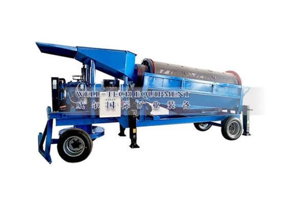 移动式旋转洗矿机