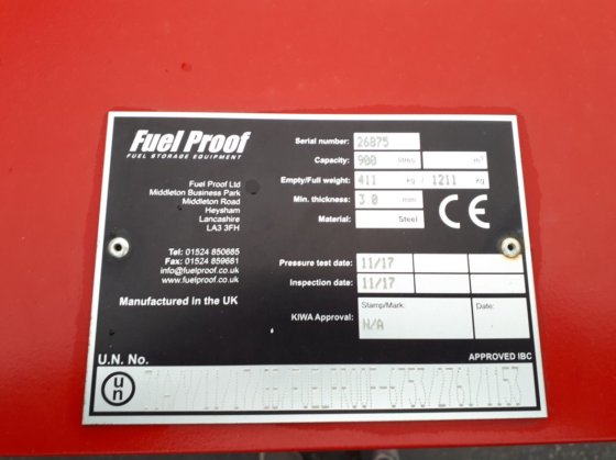 900L 全捆绑燃料立方体