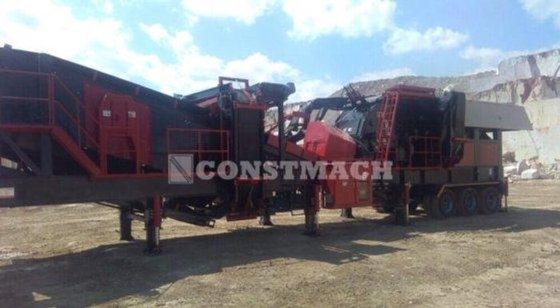 移動式破砕プラント