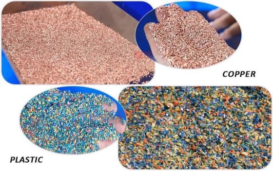 Vaner V-C01 copper cable granulator