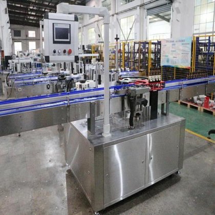 高精度全自动星轮瓶贴标机，实现高效标签应用