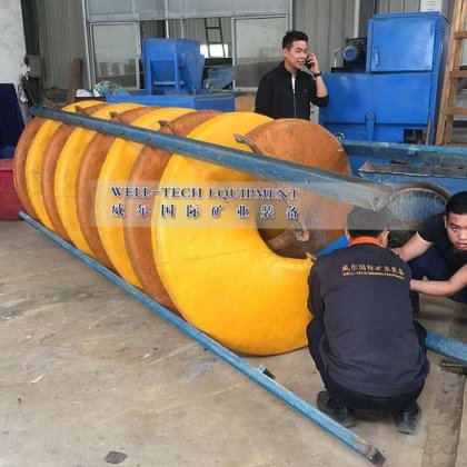 聚氨酯耐磨螺旋溜槽分离器