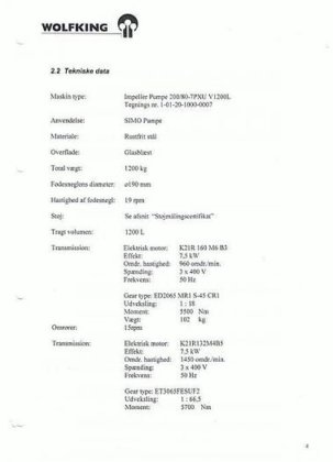 Wolfking Fleischwolf Typ 106