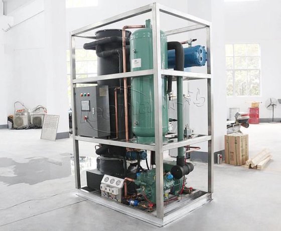 在庫あり! ! ! シーメンスPLC制御付き1トンチューブ製氷機