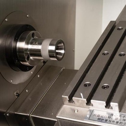 Turning Lathe Machine Slant Bed
