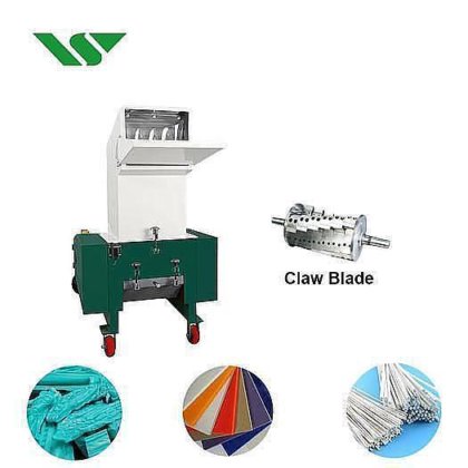 重型 Ce 标准爪式刀片 塑料管造粒机 塑料破碎机