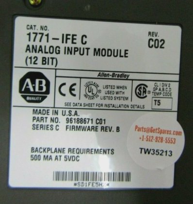 AB-1771-IFE / INPUT MOD ANALOG