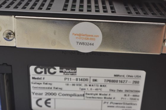 P11-014DR / CTC OPERATOR INTERFACE