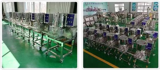 合德新款搅拌桶 多种形状可定制 高产量 操作简便 肉饼成型机