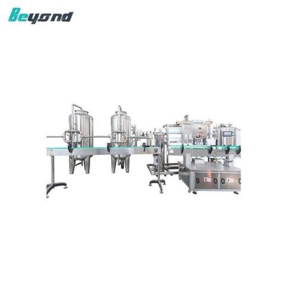 优质果汁厂液体果汁气动灌装旋盖封口机