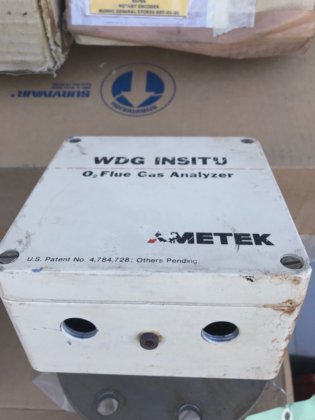 Ametek WDG INSITU O2 Flue