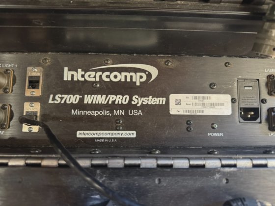 Intercomp LS700 Weigh In Motion Scale System WIM PRO - Truck Vehicle ...