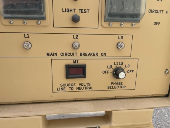 Power Distribution Box Panel 60kw Generator Military PP-8479(V)3/ASM ...