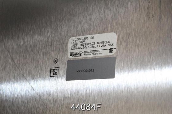 Bailey Infi 90 Operating Interface