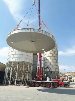 水泥筒仓 3000 吨