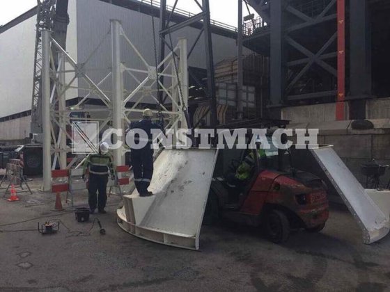 セメント貯蔵サイロ