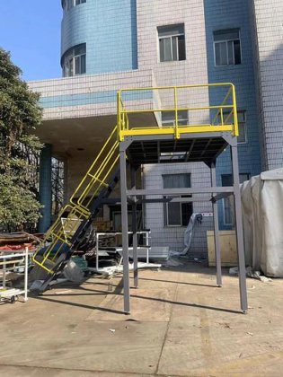 用于包装线的不锈钢支撑平台工作台