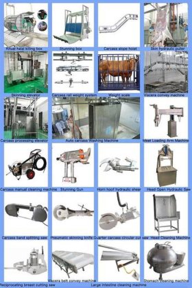 中国制造工厂生产的屠宰场屠宰设备的活牛屠宰台