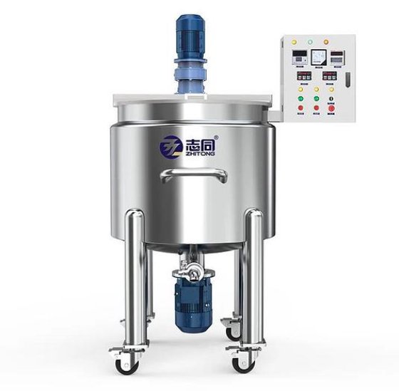 100L 液体均质搅拌机 洗发水洗涤剂制作机 液体肥皂搅拌罐 搅拌器