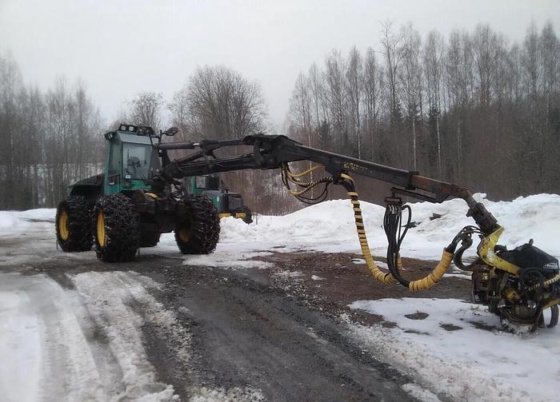 Timberjack 870A I Harvester