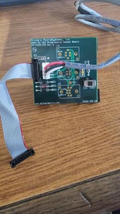 Allegro programming Socket Board ASEK-02 VCC 85-0329-102 REV2 GHA-116 ...