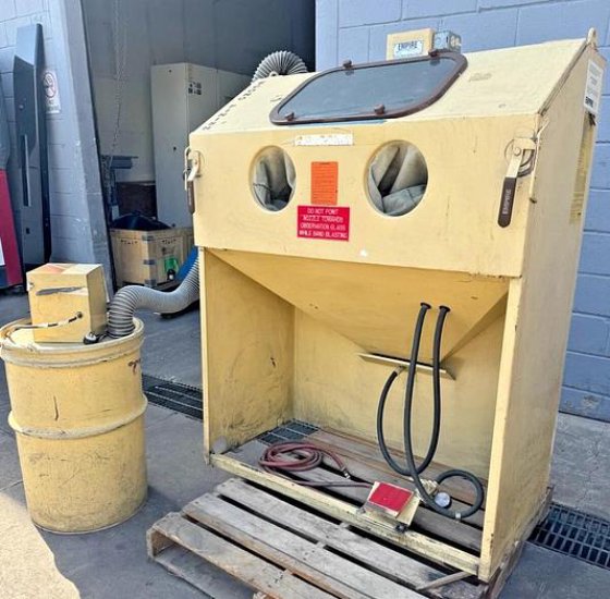 CABINA DE SANDBLAST LIGERO/MEDIO |