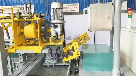 全自動高速チェーンリンクフェンス製造機