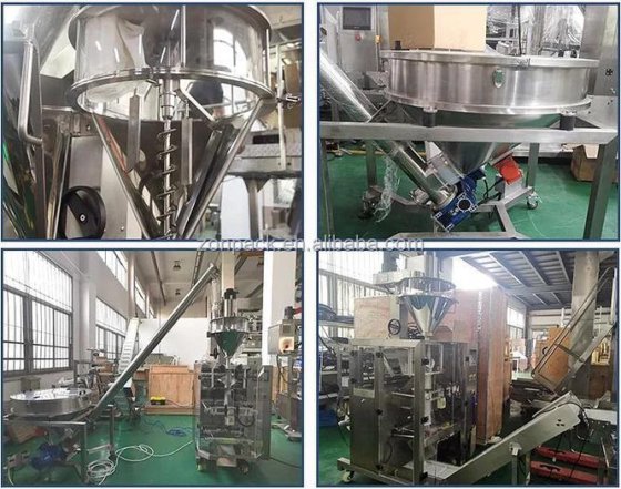 高精度全自动 500 克脱脂奶粉蛋白粉调味粉灌装机