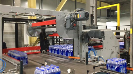 低位双通道码垛机