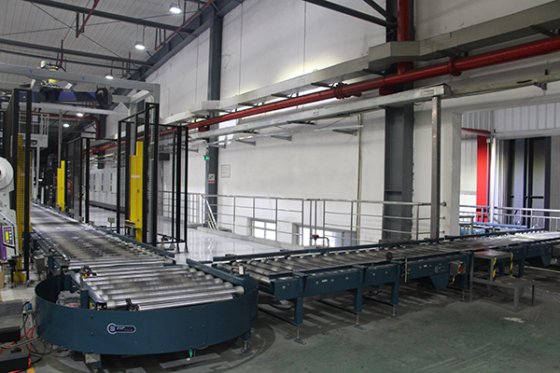 垛板输送带 垛板输送