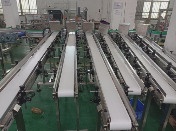 用于生产线的与自动板链输送机集成的优质廉价重型带式提升机