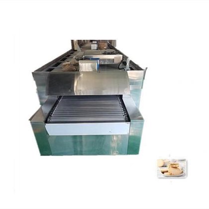 ソフトストロベリービスケットトンネルオーブンラインガス加熱トンネルオーブン