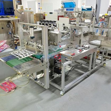 带彩色打印机的自动筷子包装机 单件散装一次性筷子包装机