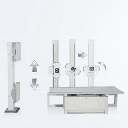 数字肺无线电室、浮动台、立式陶器、平面传感器