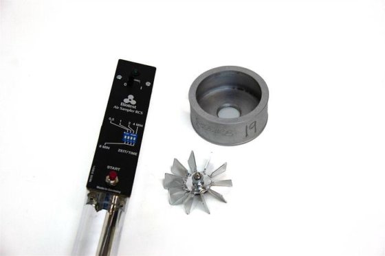 Biotest Hycon Air Sampler RCS 940015 Analog w/ Impeller Drum, Blade ...