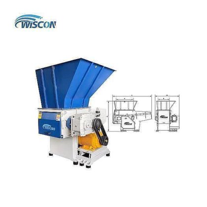 移动式破碎机 织物旧衣破碎机 食物垃圾工业 塑料轮胎式泡沫塑料破碎机